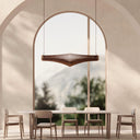 Lampada a sospensione Design Alba in ambiente living moderno