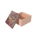 Scatola portagioie design in specchio artigianale Tatamama vista aperta