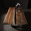 Tavolo da pranzo A Day in a Life dettaglio centrale del piano in legno