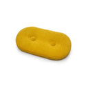 Cuscino schienale Candy colore giallo vista frontale