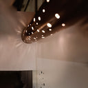 Lampada da parete in rame Tunnel per arredamento contemporaneo