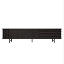 Mobile contenitore arredamento B-SIDE Sideboard vista frontale colore nero