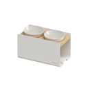 Kit alzaciotole e ciotole per cani | Bill Medium