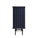 Mobile contenitore Curl Cabinet 1 anta vista frontale colore blu