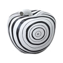 Mela Decor Cerchi, salvadanaio decorativo a forma di mela con motivo circolare