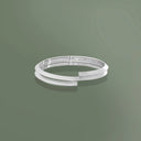 Bracciale Flessibile Profilo triangolare Due giri