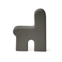 Scultura decorativa Crunchy in forma di scoiattolo grigio, oggetto di design della collezione Originals Pets.