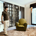 Lampada da terra Cartoccio come elemento di illuminazione per arredamento moderno