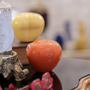 Sculture decorative Mela del Peccato ispirate ai sette peccati capitali