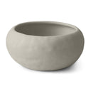 Ciotola Meteora vista laterale, spessore e forma organica.