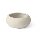Ciotola artigianale Meteora in ceramica chiara, vista frontale minimal.