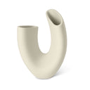 Vaso Anemone design in gres porcellanato – colore avorio