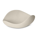 Centro tavola decorativo Augusta colore chiaro con forma ondulata