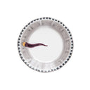 Piatto ceramica Fortuna da dessert vista frontale